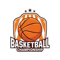 basketboll klubb logotyp. basketboll sport klubb emblem. basketboll team vektor