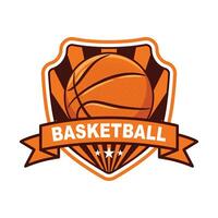 Basketball Verein Logo. Basketball Sport Verein Emblem. Basketball Mannschaft vektor