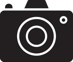 kamera fotografi ikon symbol vektor bild. illustration av multimedia fotografisk lins grafisk design bild