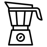 Kaffeekanne-Symbol vektor