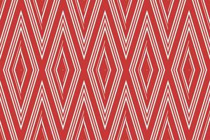 nahtlos Muster mit Rauten im rot und Weiß Farben vektor