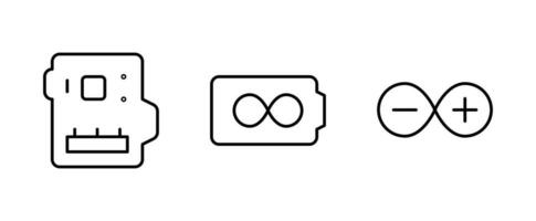 elektronisch, Protoboard Symbol. Element von Robotik arduino Ingenieurwesen zum Handy, Mobiltelefon Konzept und Netz Apps Symbol. dünn Linie Symbol zum Webseite Design und Entwicklung, App Entwicklung. vektor