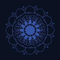 abstrakt Mandala Meditation Symbol Hintergrund vektor