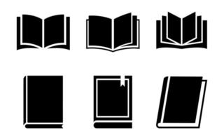 Buch-Icon-Set - Vektor-Illustration. vektor