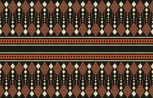 etnisk abstrakt ikat konst. aztec prydnad skriva ut. geometrisk etnisk mönster sömlös Färg orientalisk. design för bakgrund ,ridå, matta, tapet, Kläder, omslag, batik, vektor illustration.