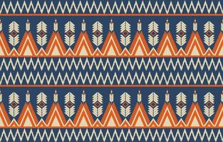 etnisk abstrakt ikat konst. aztec prydnad skriva ut. geometrisk etnisk mönster sömlös Färg orientalisk. design för bakgrund ,ridå, matta, tapet, Kläder, omslag, batik, vektor illustration.