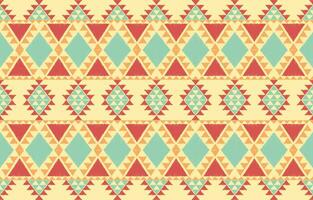 ethnisch abstrakt Ikat Kunst. aztekisch Ornament drucken. geometrisch ethnisch Muster nahtlos Farbe orientalisch. Design zum Hintergrund ,Vorhang, Teppich, Hintergrund, Kleidung, Verpackung, Batik, Vektor Illustration.