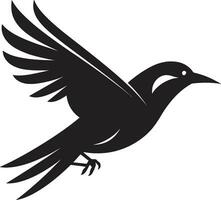 fågel Fenix symbolisk ikon peregrine höjdpunkt vektor