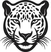 ungezähmt Anmut schwarz Leopard Symbol Fähigkeiten im schwarz Leopard Vektor Emblem