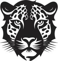 stürzen Panther schwarz Vektor Symbol Design Stalking Exzellenz schwarz Leopard Emblem im Vektor