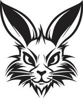 schwarz Hase Vektor Logo ein Fachmann und elegant Logo zum Ihre Unternehmen schwarz Hase Vektor Logo ein kreativ und einzigartig Logo zum Ihre Organisation