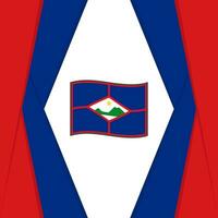 sint eustatius flagga abstrakt bakgrund design mall. sint eustatius oberoende dag baner social media posta. sint eustatius bakgrund vektor