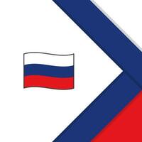 Russland Flagge abstrakt Hintergrund Design Vorlage. Russland Unabhängigkeit Tag Banner Sozial Medien Post. Russland Karikatur vektor