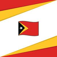 timor leste flagga abstrakt bakgrund design mall. timor leste oberoende dag baner social media posta. timor leste design vektor