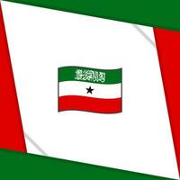 somaliland flagga abstrakt bakgrund design mall. somaliland oberoende dag baner social media posta. somaliland oberoende dag vektor