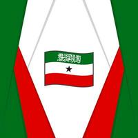 somaliland flagga abstrakt bakgrund design mall. somaliland oberoende dag baner social media posta. somaliland bakgrund vektor