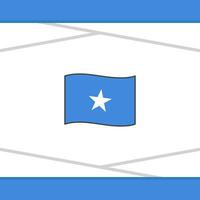 Somalia Flagge abstrakt Hintergrund Design Vorlage. Somalia Unabhängigkeit Tag Banner Sozial Medien Post. Somalia Vektor