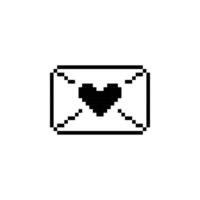 Liebe Botschaft Logo Symbol vektor
