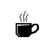 kaffe logotyp ikon vektor