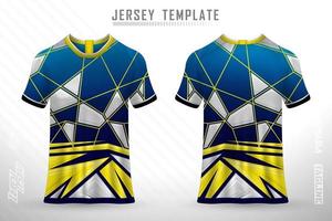 sport jersey och t-shirt mall sport jersey design vektor mockup