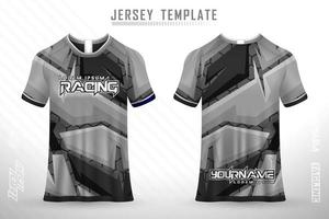 sport jersey och t-shirt mall sport jersey design vektor mockup