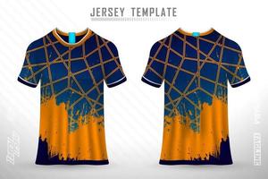 sport jersey och t-shirt mall sport jersey design vektor mockup