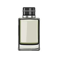 flaska parfym för män tecknad serie vektor illustration