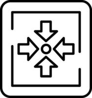 Versammlung Punkt Zeichen Vektor Symbol