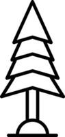 Lärche Vektor Symbol