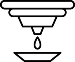 Tintenstrahl Vektor Symbol