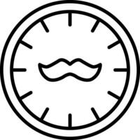 Arbeitszeit-Vektor-Symbol vektor