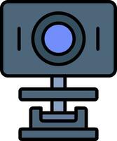 Webcam-Vektor-Symbol vektor