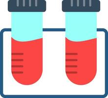 Vektorsymbol für Reagenzgläser vektor