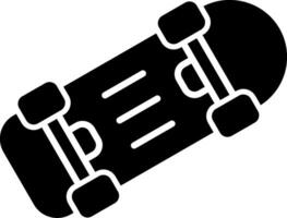 Skateboard-Vektor-Symbol vektor