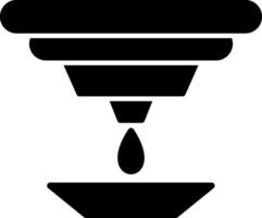 Tintenstrahl Vektor Symbol