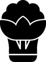 Blumenkohl-Vektor-Symbol vektor