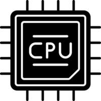 cpu vektor ikon