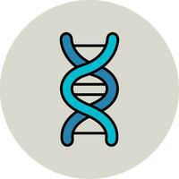 DNA-Strang-Vektor-Symbol vektor