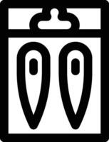 Nadeln Paket Vektor Symbol