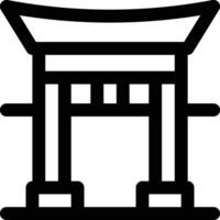 torii Tor Vektor Symbol