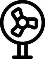 Stand Ventilator Vektor Symbol