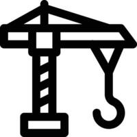 Turm Kran Vektor Symbol