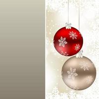 abstrakte Schönheit Weihnachten und Neujahr Hintergrund. vektor