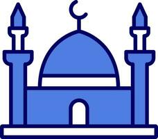 Moschee-Vektor-Symbol vektor