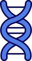 DNA-Strang-Vektor-Symbol vektor