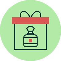 Geschenkbox-Vektorsymbol vektor