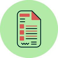 Checkliste Vektor Icon