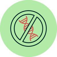 nicht gmo Vektor Symbol