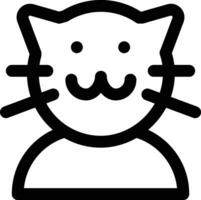 Katze-Vektor-Symbol vektor
