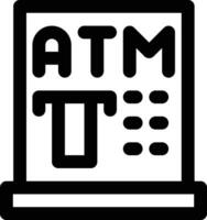 atm-Vektorsymbol vektor